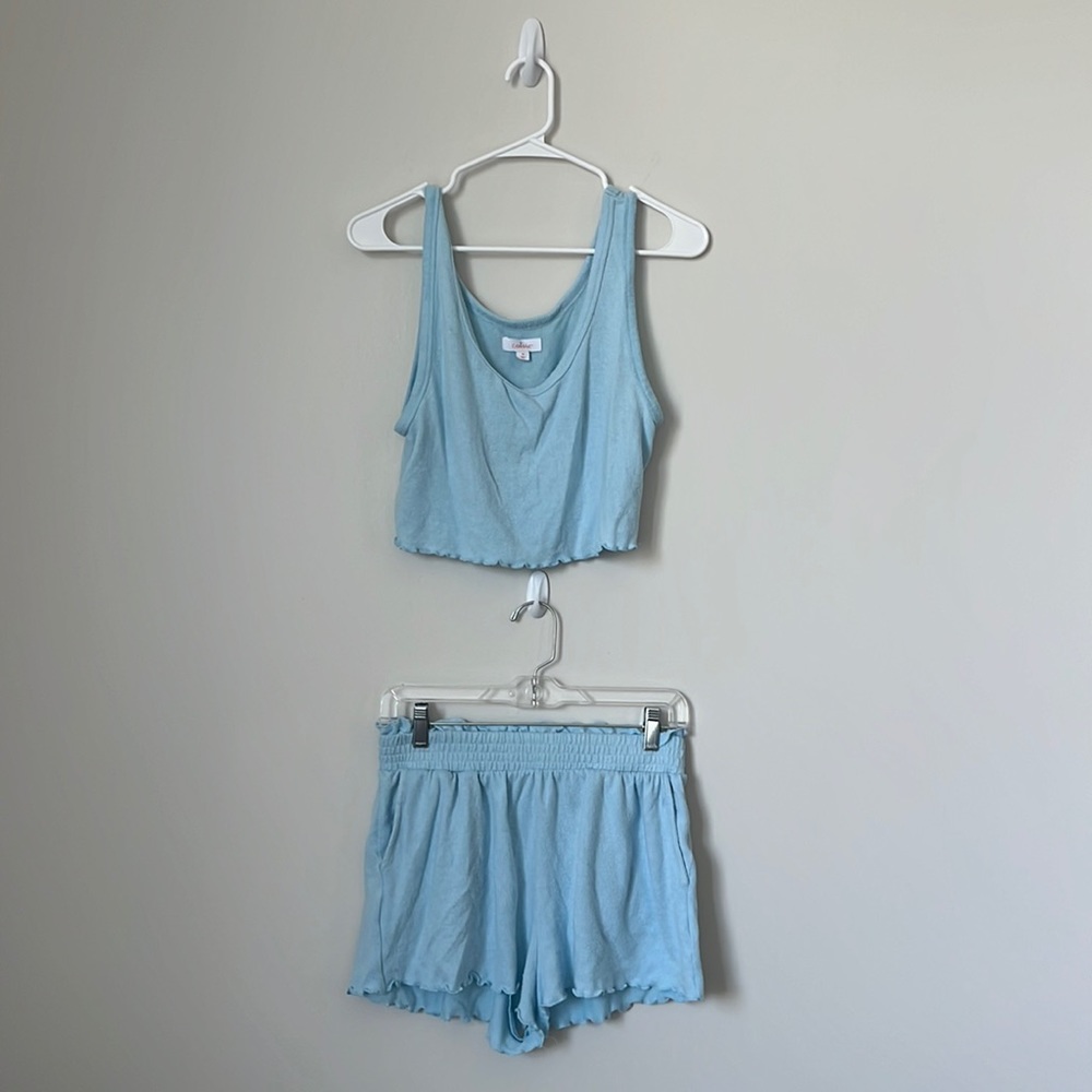 Blue Marching Pajama Set